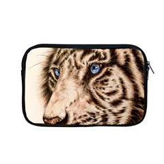 White Tiger Apple Macbook Pro 13  Zipper Case by ArtByThree