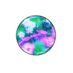 Pink, Green, Blue And White Garden Phlox Flowers Hat Clip Ball Marker (10 Pack)