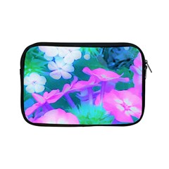 Pink, Green, Blue And White Garden Phlox Flowers Apple Ipad Mini Zipper Cases