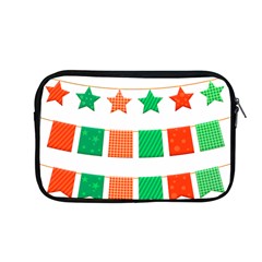 Christmas Bunting Banners Tassel Apple Macbook Pro 13  Zipper Case by Wegoenart