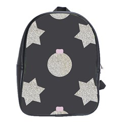 Star Silver School Bag (xl) by alllovelyideas
