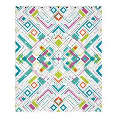 Graphic Design Geometry Shape Pattern Geometric Shower Curtain 60  X 72  (medium)  by Wegoenart