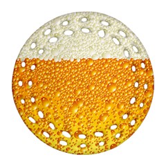 Bubble Beer Ornament (round Filigree) by Wegoenart
