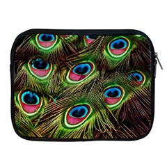 Peacock Feathers Feather Color Apple Ipad 2/3/4 Zipper Cases