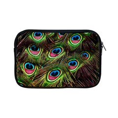 Peacock Feathers Feather Color Apple Ipad Mini Zipper Cases by Wegoenart