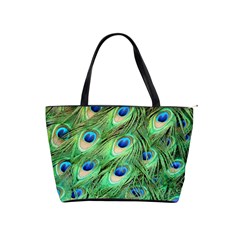 Peacock Feathers Peafowl Classic Shoulder Handbag by Wegoenart