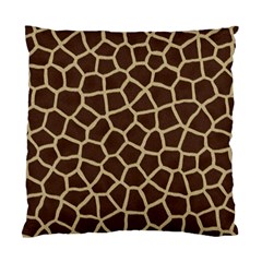 Giraffe Animal Print Skin Fur Standard Cushion Case (one Side) by Wegoenart