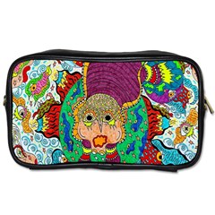 Supersonic Armadillo Toiletries Bag (two Sides) by chellerayartisans