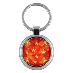 Background Christmas Decoration Key Chains (round)  by Simbadda