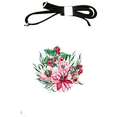 Bloom Christmas Red Flowers Shoulder Sling Bag by Simbadda