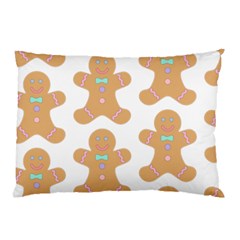 Pattern Christmas Biscuits Pastries Pillow Case (two Sides) by Simbadda