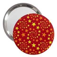 Star Stars Pattern Design 3  Handbag Mirrors by Simbadda