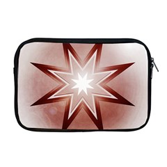Star Christmas Festival Decoration Apple Macbook Pro 17  Zipper Case by Simbadda