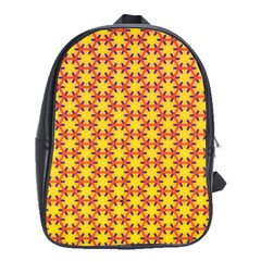 Texture Background Pattern School Bag (xl)
