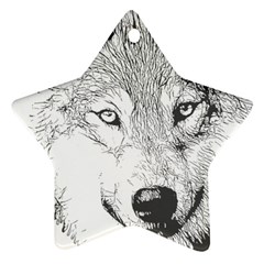 Loup Ornament (star) by alllovelyideas