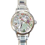 Sledscape Round Italian Charm Watch