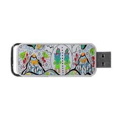 Supersonic Volcano Snowman Portable Usb Flash (two Sides) by chellerayartisans