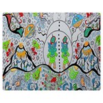 Supersonic volcano snowman Double Sided Flano Blanket (Medium)  60 x50  Blanket Back