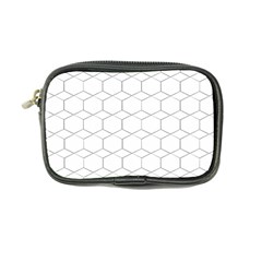 Honeycomb pattern black and white Coin Purse