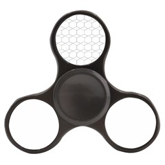 Honeycomb pattern black and white Finger Spinner
