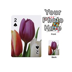 Tulips Bouquet Playing Cards 54 (mini) by picsaspassion