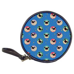 Pugs In Circles With Stars Classic 20-cd Wallets by PugnaciousGifts