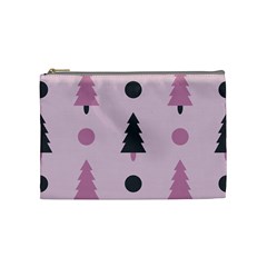 Christmas Trees Tree Fir Den Cosmetic Bag (medium) by Wegoenart