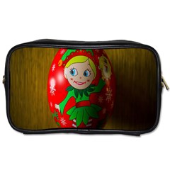 Christmas Wreath Ball Decoration Toiletries Bag (two Sides) by Wegoenart