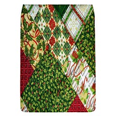 Christmas Quilt Background Removable Flap Cover (l) by Wegoenart
