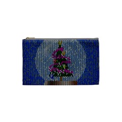 Christmas  Snow Cosmetic Bag (small) by Wegoenart