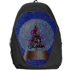 Christmas  Snow Backpack Bag by Wegoenart