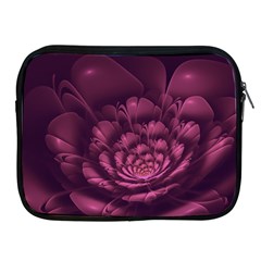 Fractal Blossom Flower Bloom Apple Ipad 2/3/4 Zipper Cases by Wegoenart