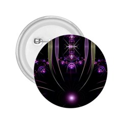 Fractal Purple Elements Violet 2.25  Buttons