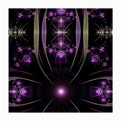 Fractal Purple Elements Violet Medium Glasses Cloth