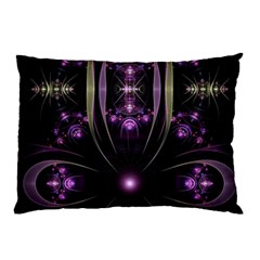 Fractal Purple Elements Violet Pillow Case