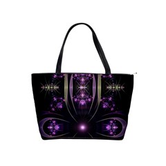 Fractal Purple Elements Violet Classic Shoulder Handbag