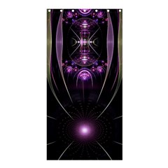Fractal Purple Elements Violet Shower Curtain 36  x 72  (Stall) 
