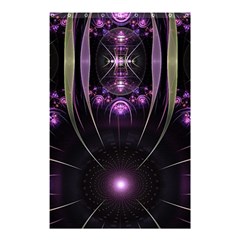 Fractal Purple Elements Violet Shower Curtain 48  x 72  (Small) 