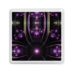 Fractal Purple Elements Violet Memory Card Reader (Square)