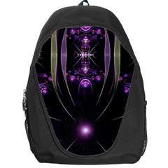 Fractal Purple Elements Violet Backpack Bag