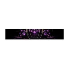 Fractal Purple Elements Violet Flano Scarf (Mini)