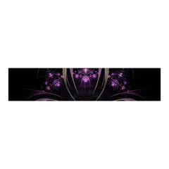 Fractal Purple Elements Violet Velvet Scrunchie