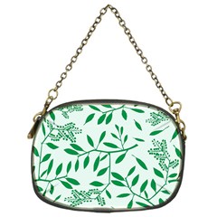 Leaves Foliage Green Wallpaper Chain Purse (one Side) by Wegoenart