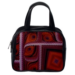Petals Pattern Design Texture Classic Handbag (one Side) by Wegoenart