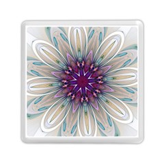 Mandala Kaleidoscope Ornament Memory Card Reader (square)