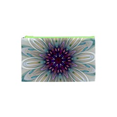 Mandala Kaleidoscope Ornament Cosmetic Bag (xs) by Wegoenart