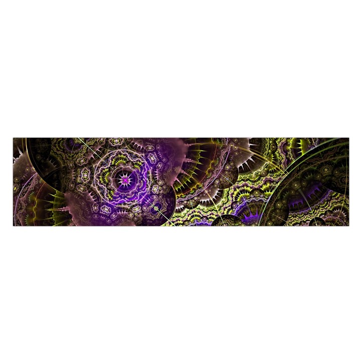 Abstract Fractal Art Design Satin Scarf (Oblong)