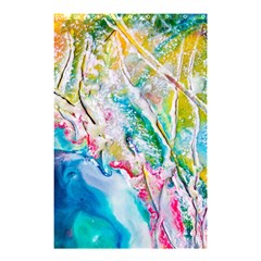 Art Abstract Abstract Art Shower Curtain 48  X 72  (small)  by Wegoenart