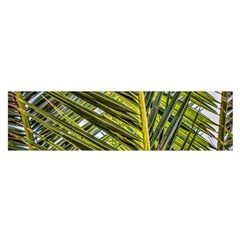 Palm Fronds Palm Palm Leaf Plant Satin Scarf (oblong)