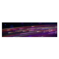 Abstract Cosmos Space Particle Satin Scarf (oblong)